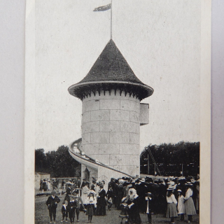 NZ Exhibition 1906-7 Postcard No 23 Helier Skelter