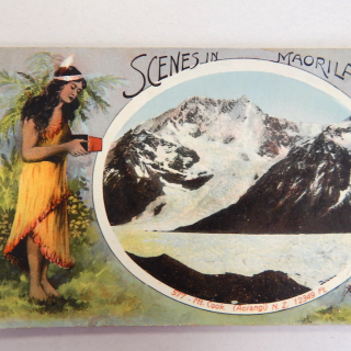 NZ Postcard Scenes in Maoriland Mount  Cook circa 1913