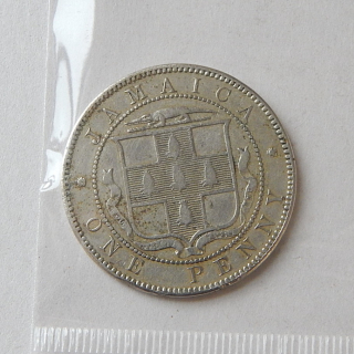 1869 Jamaica Penny