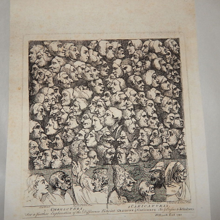 Characters and Caricaturas Hogarth Print