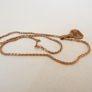 9ct Gold Wheat Link Chain
