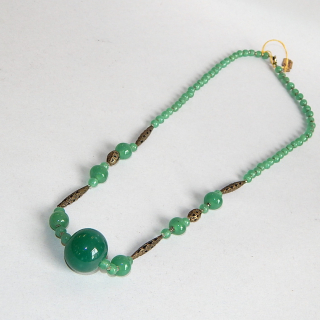 Vintage Glass bead necklace