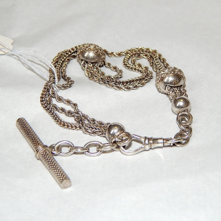 Sterling SilverAntique Albertina Chain bracelet