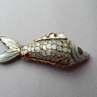 Cloisonne Articulated Fish