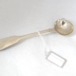 Sterling Silver Condiment Spoon c1840s