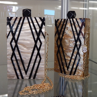 Stunning New Lucite Deco Inspired Bag