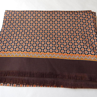 Long Double Sided Silk Scarf