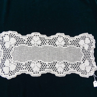 33cm by 14cm Crochet Doily