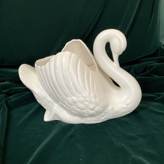 Large Crown Lynn Swan vase