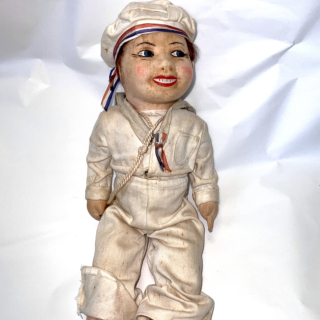 Antique 13 inch Sailor Doll. Norah Wellings or similar