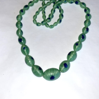 Long String of Vintage Glass Beads