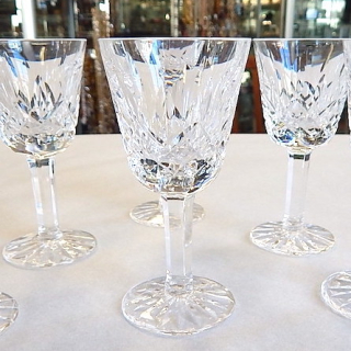 Set of 6 Waterford Crystal Liqueur Glasses