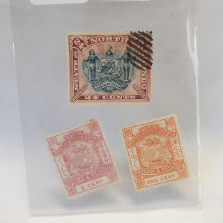 North Borneo Stamps x3