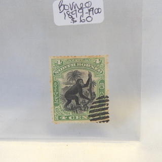 1899-1900 Borneo Stamp