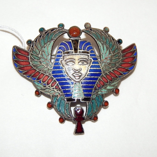 Egyptian Revival Antique Brooch