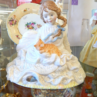 Royal Worcester Sweet Figurine SAFE AT LAST