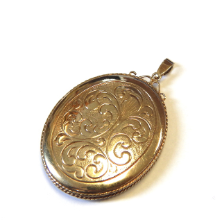 Gold Plated Sterling Silver Locket