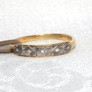 5 stone Diamond Eternity ring
