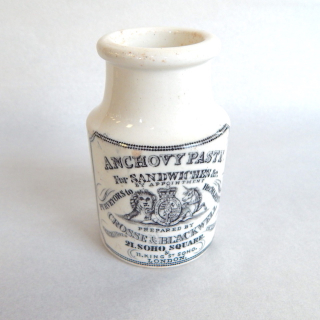 Antique Crosse & Blackwell Anchovy Paste Pot