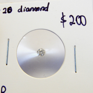 Unset .20 carat Diamond