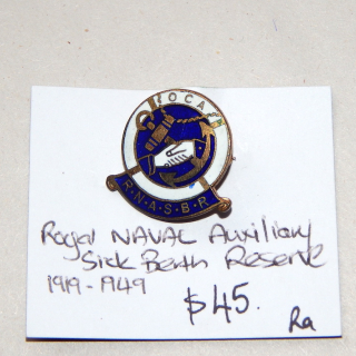 R.N.A.S.B.R 1919-49 enamelled badge