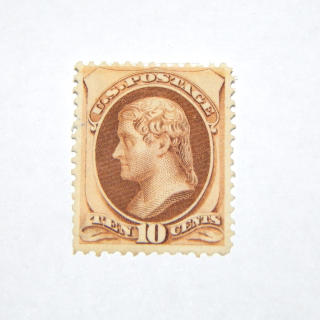 1870 Thomas Jefferson No Grill Stamp