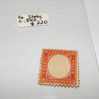 1862 Italian Stamp