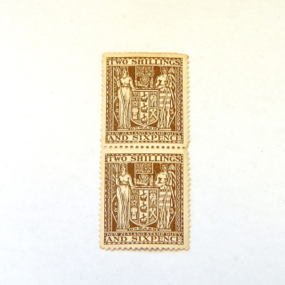 New Zealand Two Shillings and Sixpence Stamp
