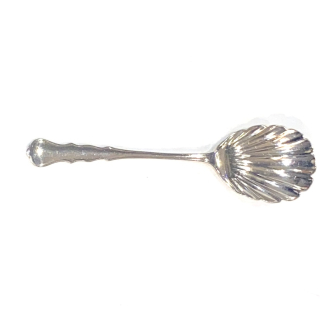 Sterling Silver SCALLOPED Jam Spoon