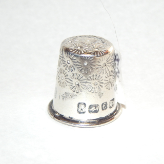 Large Sterling Silver Thimble