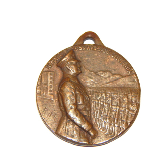 Fascimo B. Mussolini VIII (Guards of Frontier) 1939 Medal