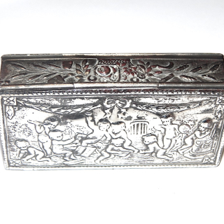 Antique Sterling Silver German Trinket Box