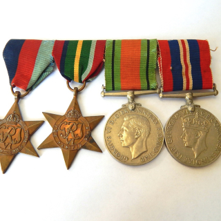 WW2 Medal Group Pacific