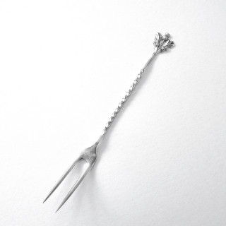 Sterling Silver Thistle Hors d'oeuvre Fork