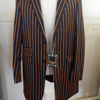 Art Deco Large Tailored Jackets. Black and Gold