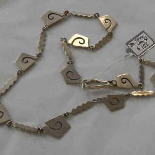 Crafted Sterling Silver necklace