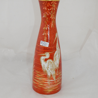 Bavarian vase with Asian design