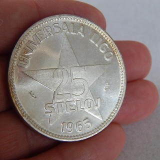 1965 Esperanto Silver 25 STELOJ
