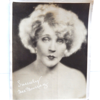 1923 Mae Murray( bee stung lips )Photograph
