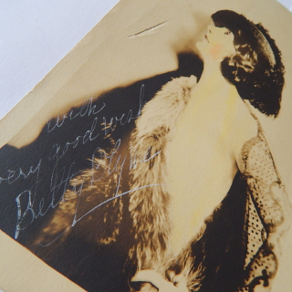 Betty Blythe Signed photo 1925