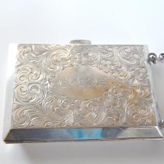 Sterling Silver chatelaine case