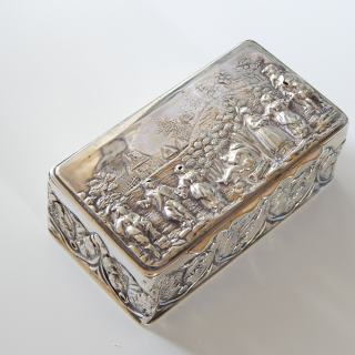Silver Jewel Box Chester 1902