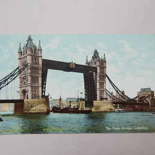 The Tower Bridge LONDON Postcard