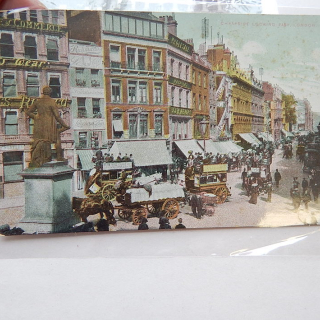Early CHEAPSIDE LONDON ,Postcard