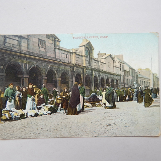 PADDYS Parket, Cork  Antique Postcard