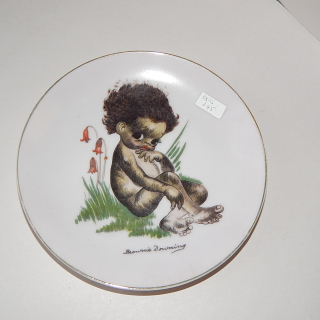 BROWNIE DOWNING Child 15cm plate