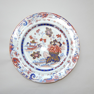English Ironstone Antique AMHERST JAPAN Plate