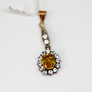 Gold Plated  Sterling Silver pendant