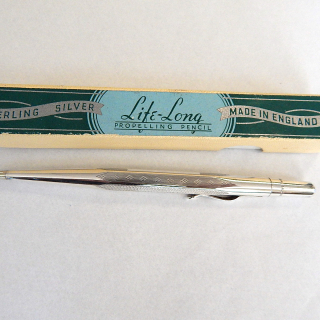 Sterling Silver Propelling pencil. Never used.